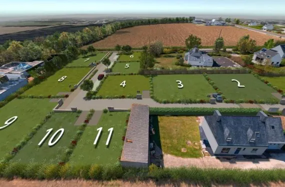 Terrain 510 m² à LOCOAL-MENDON