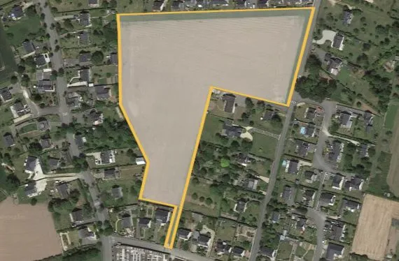 Terrain 495 m² à MERLEVENEZ