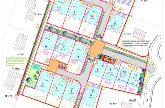 Terrain 503 m² à MERLEVENEZ
