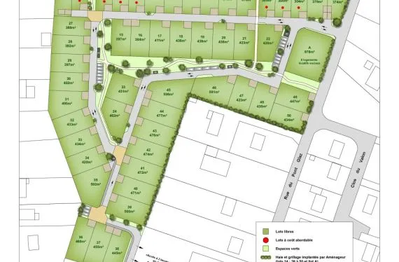 Terrain 397 m² à MERLEVENEZ