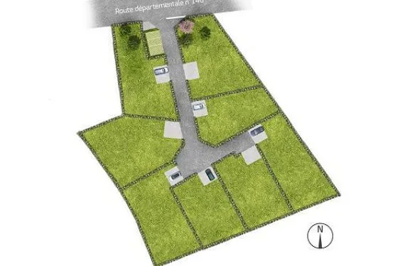 Terrain 553 m² à MALESTROIT