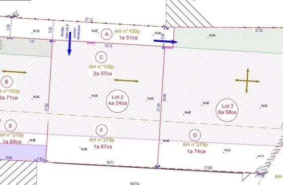 Terrain 423 m² à BELZ