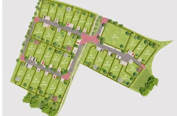 Terrain 454 m² à MUZILLAC