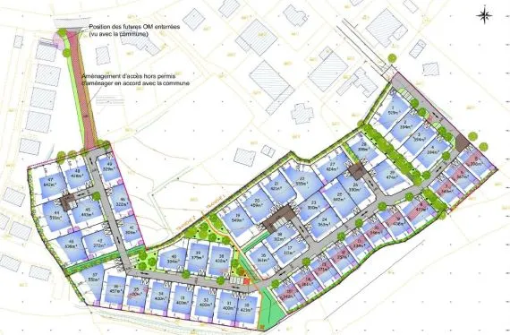 Terrain 346 m² à LOCMINE