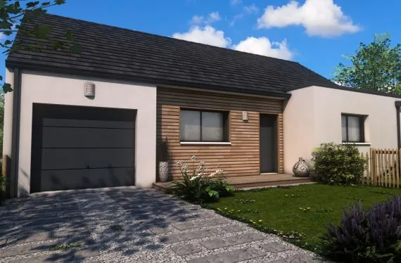Maison 85 m² sur terrain 587 m²