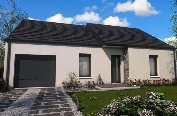 Maison 75 m² sur terrain 261 m²