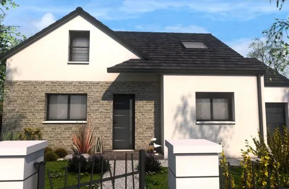 Maison 112 m² sur terrain 587 m²