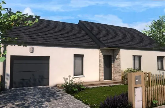 Maison 95 m² sur terrain 284 m²