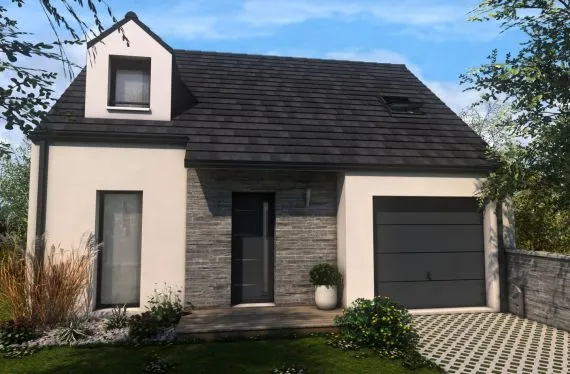 Maison 93 m² sur terrain 532 m²