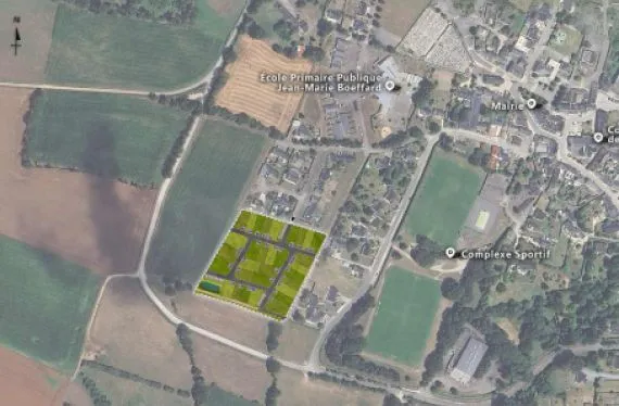 Terrain 270 m² à NOYAL-MUZILLAC